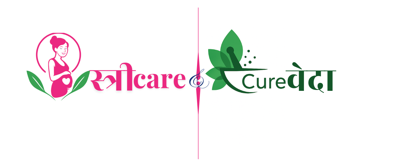 स्त्रीCare & Cureवेदा combined logo